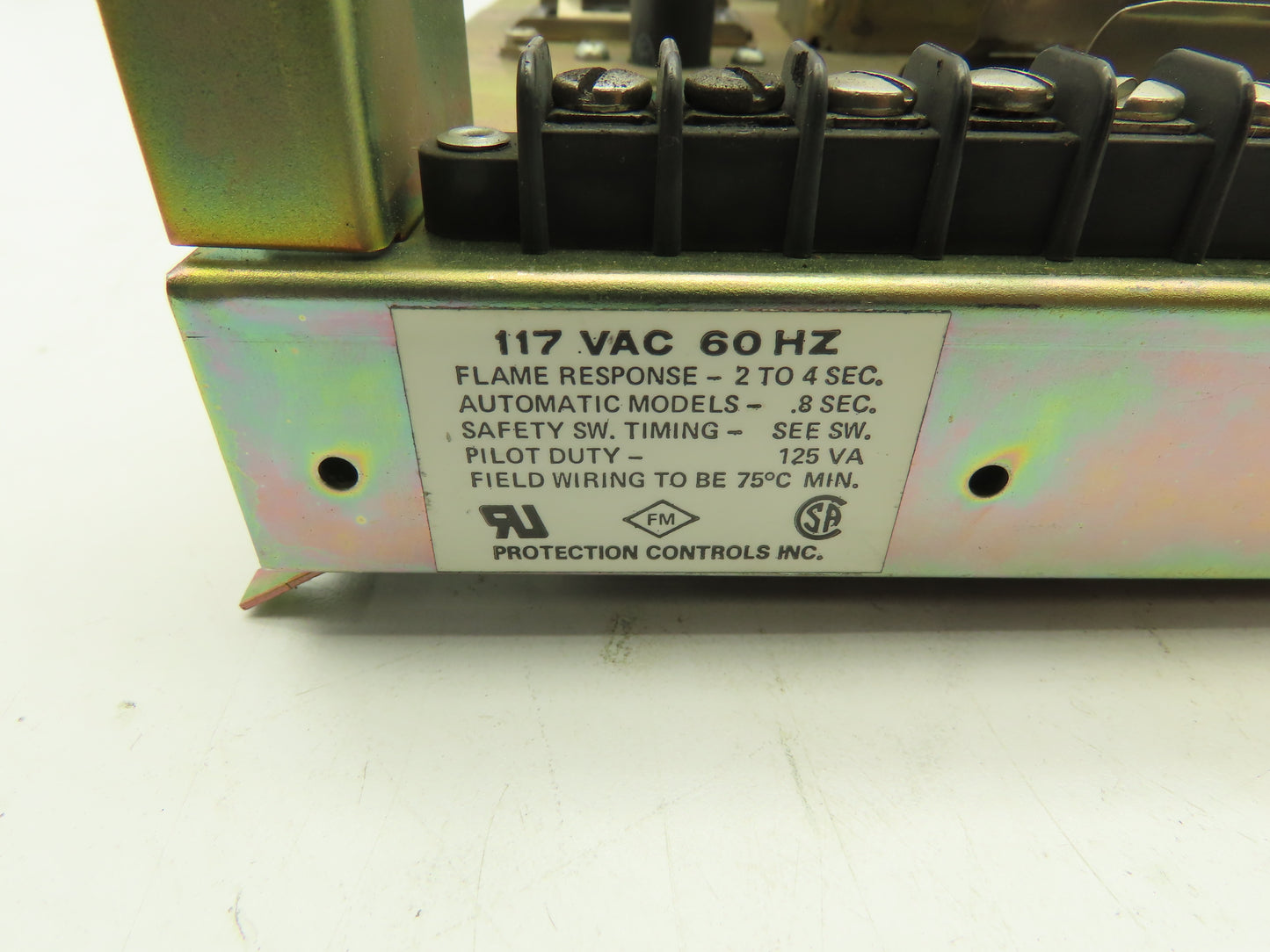 6642-VBL PCI Protectofier 2-Burner Control Combustion Safeguard Monitor Board