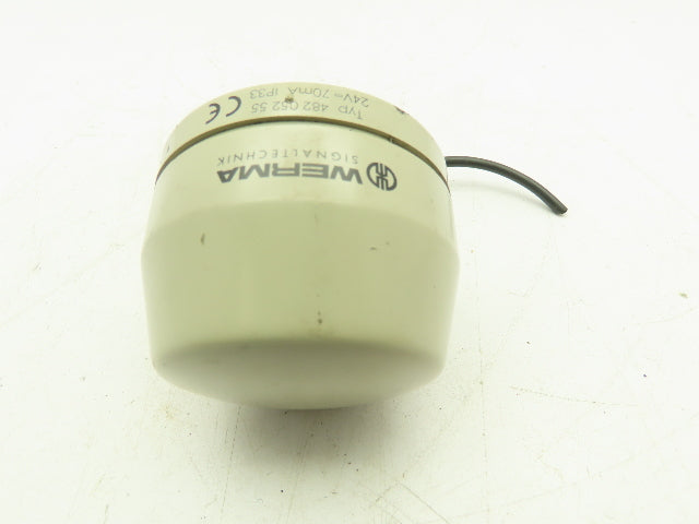 Werma 482.052.55 SignalTechnik Signal Horn Siren Alarm Cont Tone 24VDC 92 dB