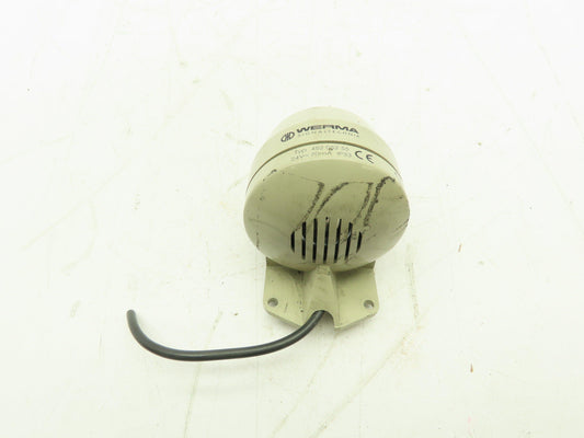 Werma 482.052.55 SignalTechnik Signal Horn Siren Alarm Cont Tone 24VDC 92 dB