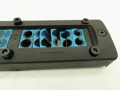 Roxtec EzEntry 24/24 Cable Pipe Seal 24-Hole Cable Entry 0.13"- 0.65" Dia