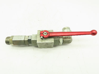 Hydac KHB-25SAE-1114-11X Steel Ball Valve 2-Way 6000 PSI SAE #16