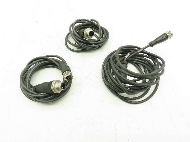 Pepperl+Fuchs 239998-0012 Cordset 4-Pin Connector Cable M12  LOT OF 3