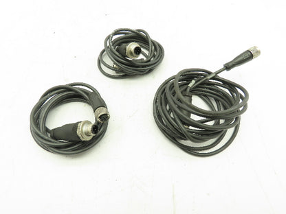 Pepperl+Fuchs 239998-0012 Cordset 4-Pin Connector Cable M12  LOT OF 3