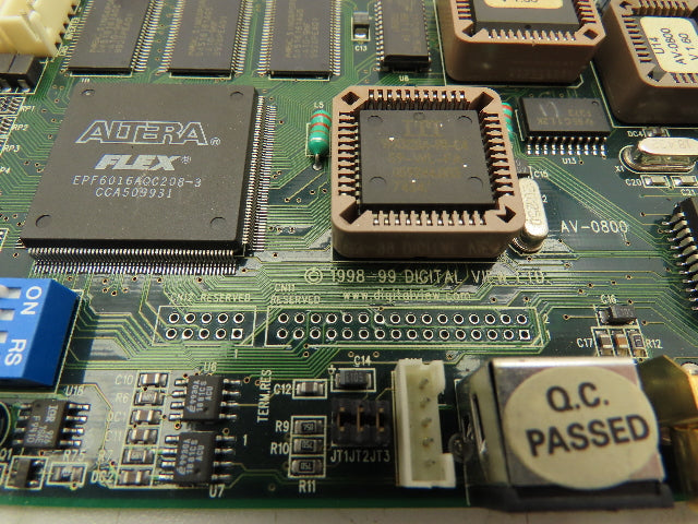 Digital View 0163200-03 Circuit Board Card AV-0800