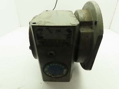 Baldor Boston IDVSNM3538 Electric Motor .5 Hp 230/460V 3Ph 1765 RPM 60:1 GearBox