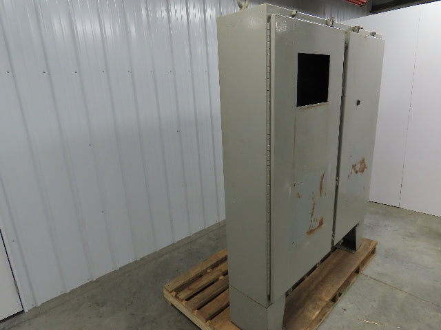 Hoffmann A-62H-60DLP 2-Door Free Standing Electrical Enclosure Box 62"x60"x12"
