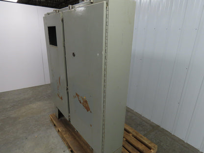 Hoffmann A-62H-60DLP 2-Door Free Standing Electrical Enclosure Box 62"x60"x12"