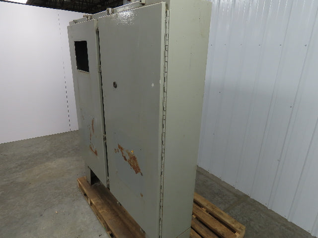 Hoffmann A-62H-60DLP 2-Door Free Standing Electrical Enclosure Box 62"x60"x12"