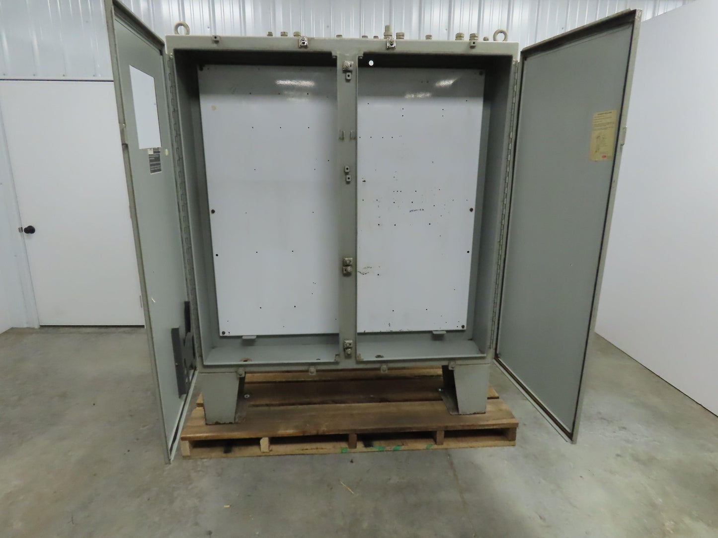 Hoffmann A-62H-60DLP 2-Door Free Standing Electrical Enclosure Box 62"x60"x12"