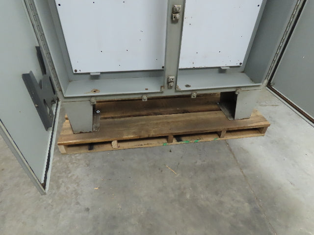 Hoffmann A-62H-60DLP 2-Door Free Standing Electrical Enclosure Box 62"x60"x12"