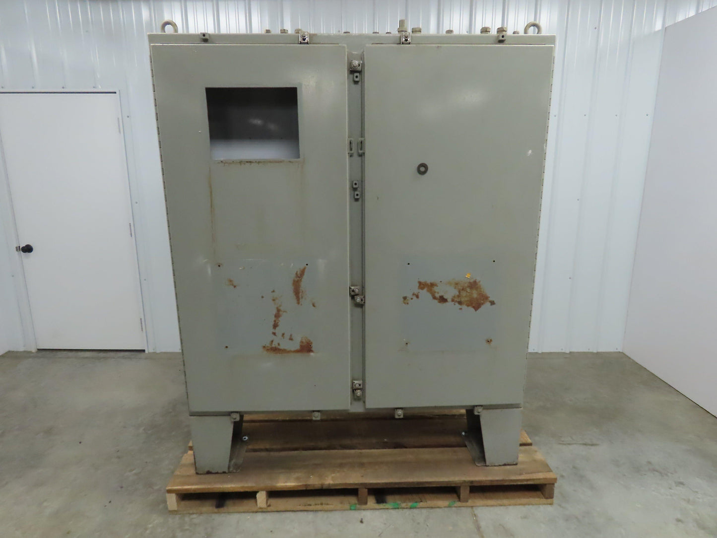 Hoffmann A-62H-60DLP 2-Door Free Standing Electrical Enclosure Box 62"x60"x12"