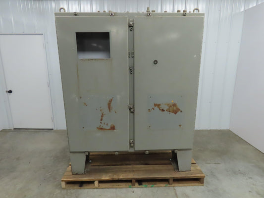 Hoffmann A-62H-60DLP 2-Door Free Standing Electrical Enclosure Box 62"x60"x12"