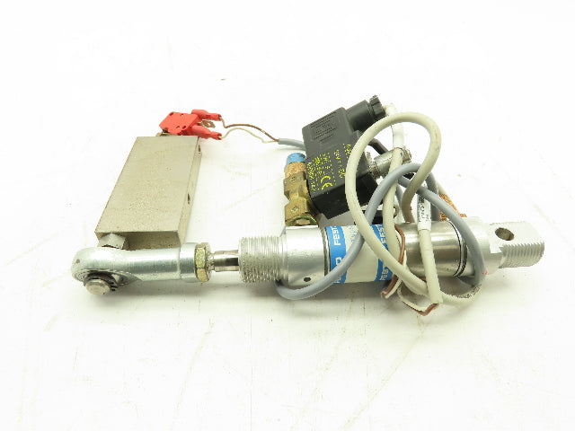 Festo DSNU-25-25P-A Pneumatic Cylinder Assembly 25mm Stroke 24VDC Solenoid