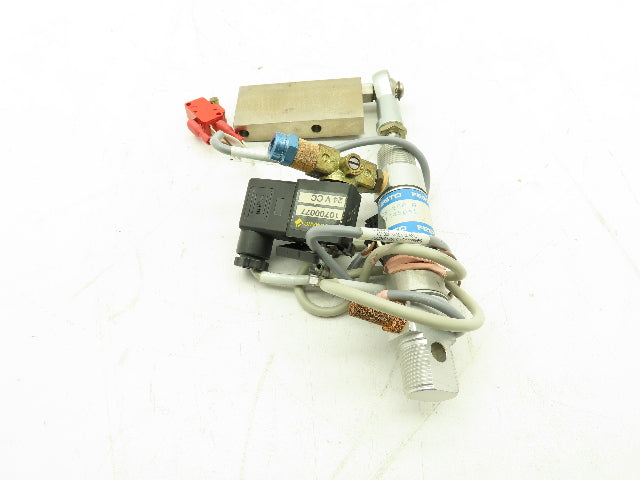 Festo DSNU-25-25P-A Pneumatic Cylinder Assembly 25mm Stroke 24VDC Solenoid