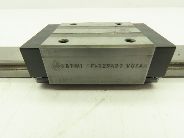 INA 87 M1 Ball Bearing Guide Block Linear Slide Rail 23mm  LOT OF 2