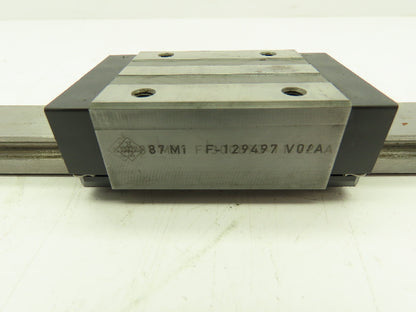 INA 87 M1 Ball Bearing Guide Block Linear Slide Rail 23mm  LOT OF 2