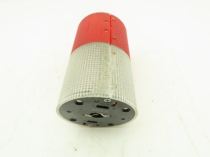 LSL-120R /LSL-120C Litestak Stackable Beacon Light Status Indicator RED/WHITE
