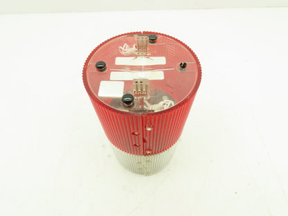 LSL-120R /LSL-120C Litestak Stackable Beacon Light Status Indicator RED/WHITE