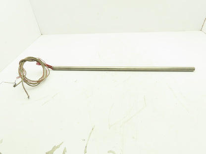 DME Watlow HCTC-05-22 Thermocouple Cartridge Firerod Tube Heater 240V 2930W 22"