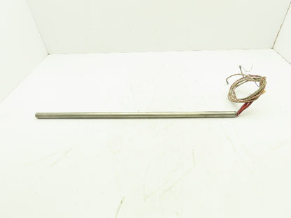 DME Watlow HCTC-05-22 Thermocouple Cartridge Firerod Tube Heater 240V 2930W 22"