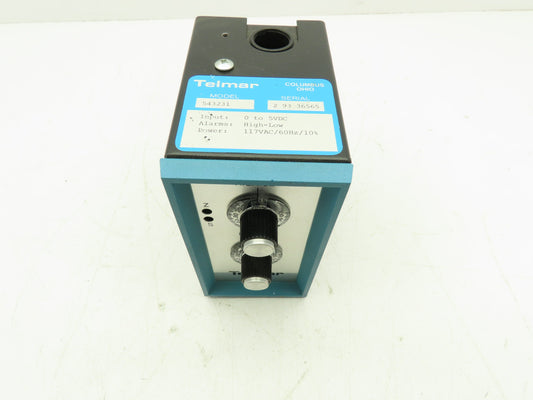 AnaLynk Telmar 543231 Signal Alarm 0-5VDC High-Low 117VAC 500 Series Analog Dial