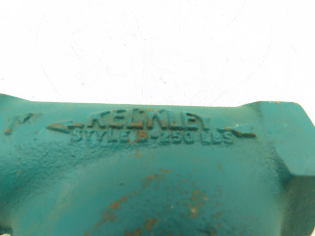 Keckley 22525 Wye 1" Y Mesh Strainer Screener Cast Iron Style B 250 Lbs LOT OF 2