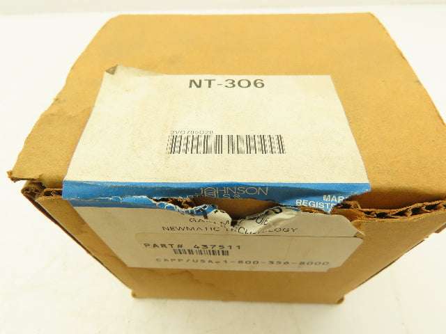 Johnson Controls NT-306 Gain Module Relay  8:1 Newmatic Technology 437511