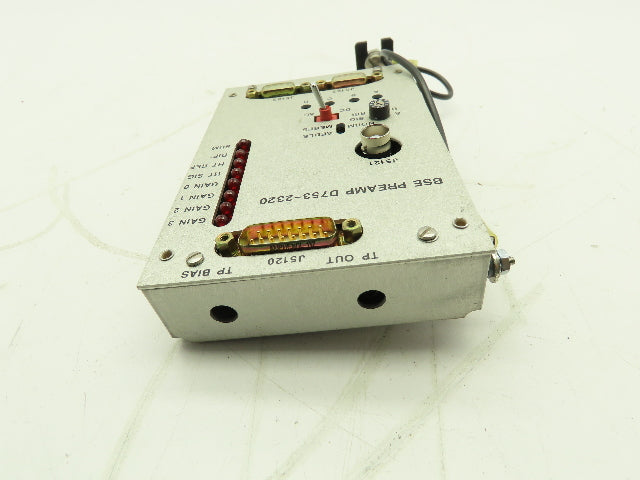 Etec D753-2320 BSE Preamp Gain Module 753-232001