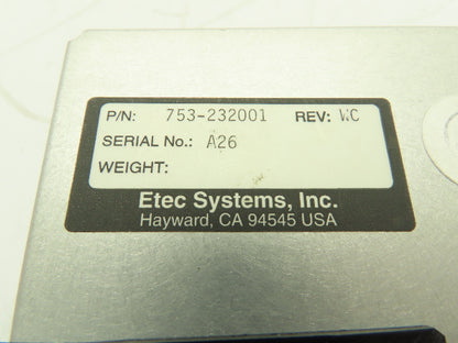 Etec D753-2320 BSE Preamp Gain Module 753-232001