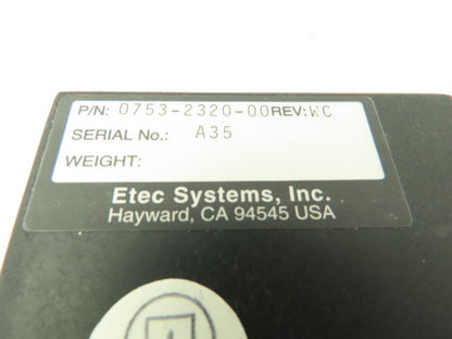 Etec D753-2320 BSE Preamp Gain Module 0753-2320-00