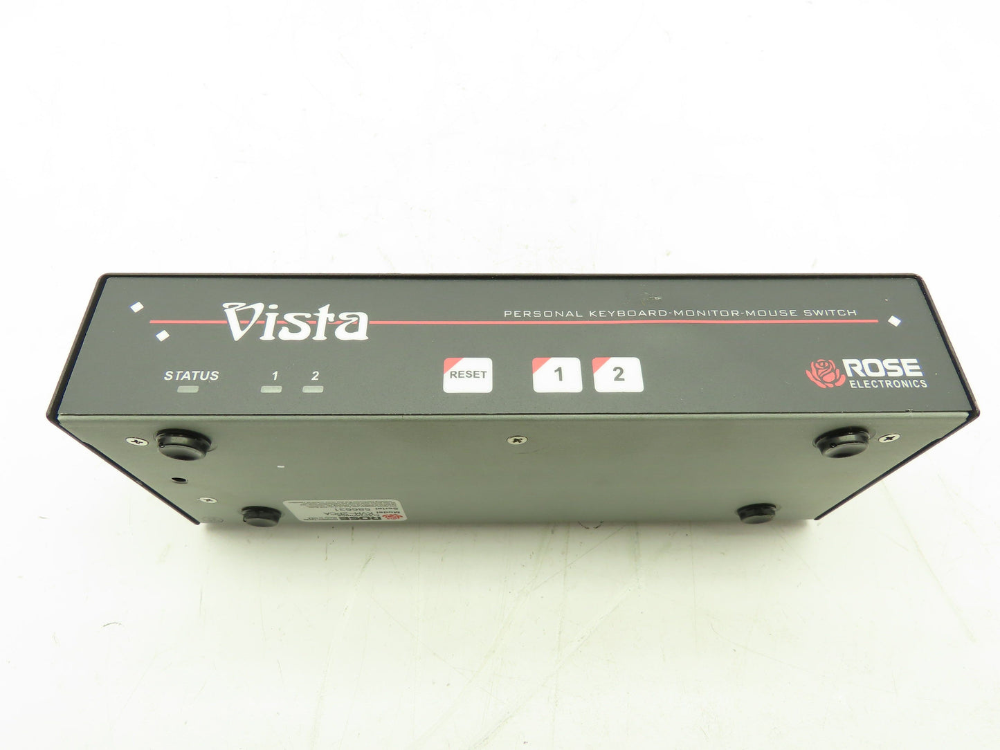 Rose Vista KVM-2PCA Personal Keyboard-Monitor-Mouse 2-Port KVM Switch