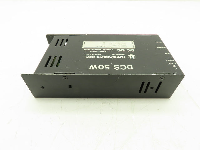 Intronics DCS-50W-1/1 DC-DC Switching Power Converter 9-18 VDC 12Pt