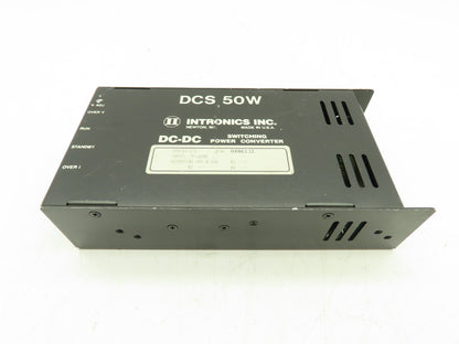 Intronics DCS-50W-1/1 DC-DC Switching Power Converter 9-18 VDC 12Pt