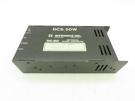 Intronics DCS-50W-1/1 DC-DC Switching Power Converter 9-18 VDC 12Pt