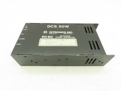 Intronics DCS-50W-1/1 DC-DC Switching Power Converter 9-18 VDC 12Pt