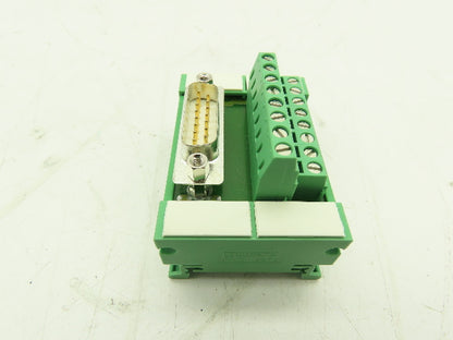 Phoenix Contact UM 45-D15SUB/S Terminal Block Interface Module Connector 15-Pos