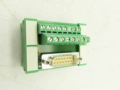 Phoenix Contact UM 45-D15SUB/S Terminal Block Interface Module Connector 15-Pos