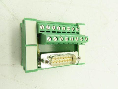 Phoenix Contact UM 45-D15SUB/S Terminal Block Interface Module Connector 15-Pos