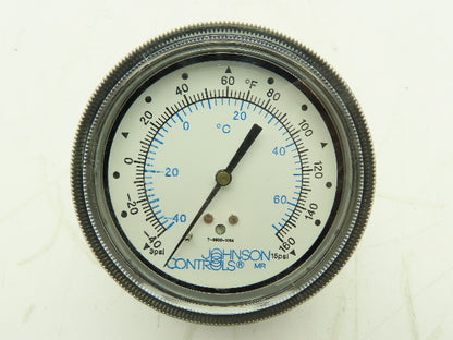 Johnson Controls T-5500-1054 Pneumatic Temperature Indicator Gauge 3.5" -40-160F