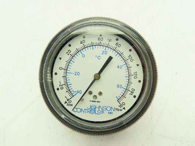 Johnson Controls T-5500-1054 Pneumatic Temperature Indicator Gauge 3.5" -40-160F