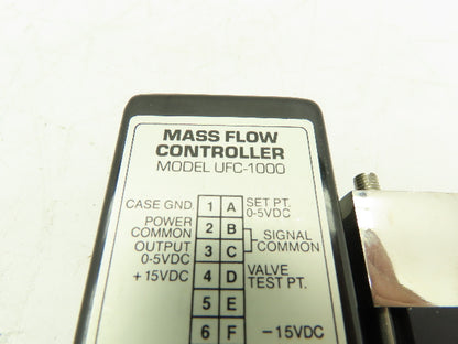 Unit Instruments UFC-1000 Mass Flow Controller Gas O2 10 slm 500 PSI Card Edge