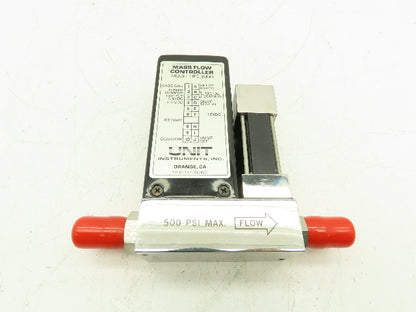 Unit Instruments UFC-1000 Mass Flow Controller Gas O2 10 slm 500 PSI Card Edge