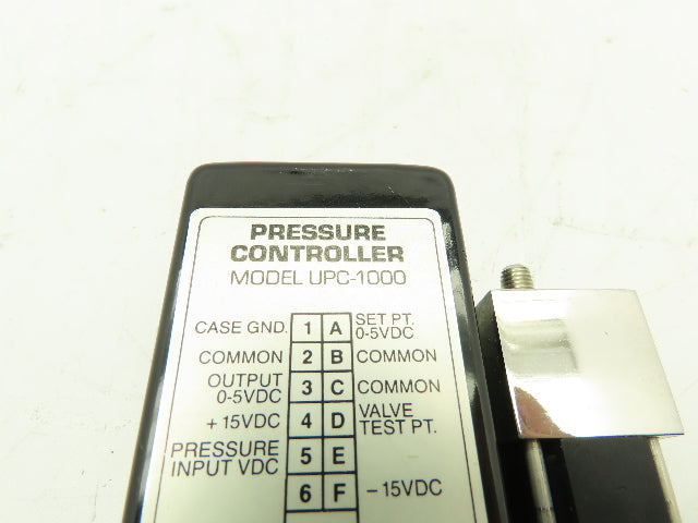 Unit Instruments UPC-1000 Pressure Controller Gas N2 225 sccm 500 PSI Card Edge