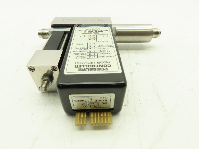 Unit Instruments UPC-1000 Pressure Controller Gas N2 225 sccm 500 PSI Card Edge