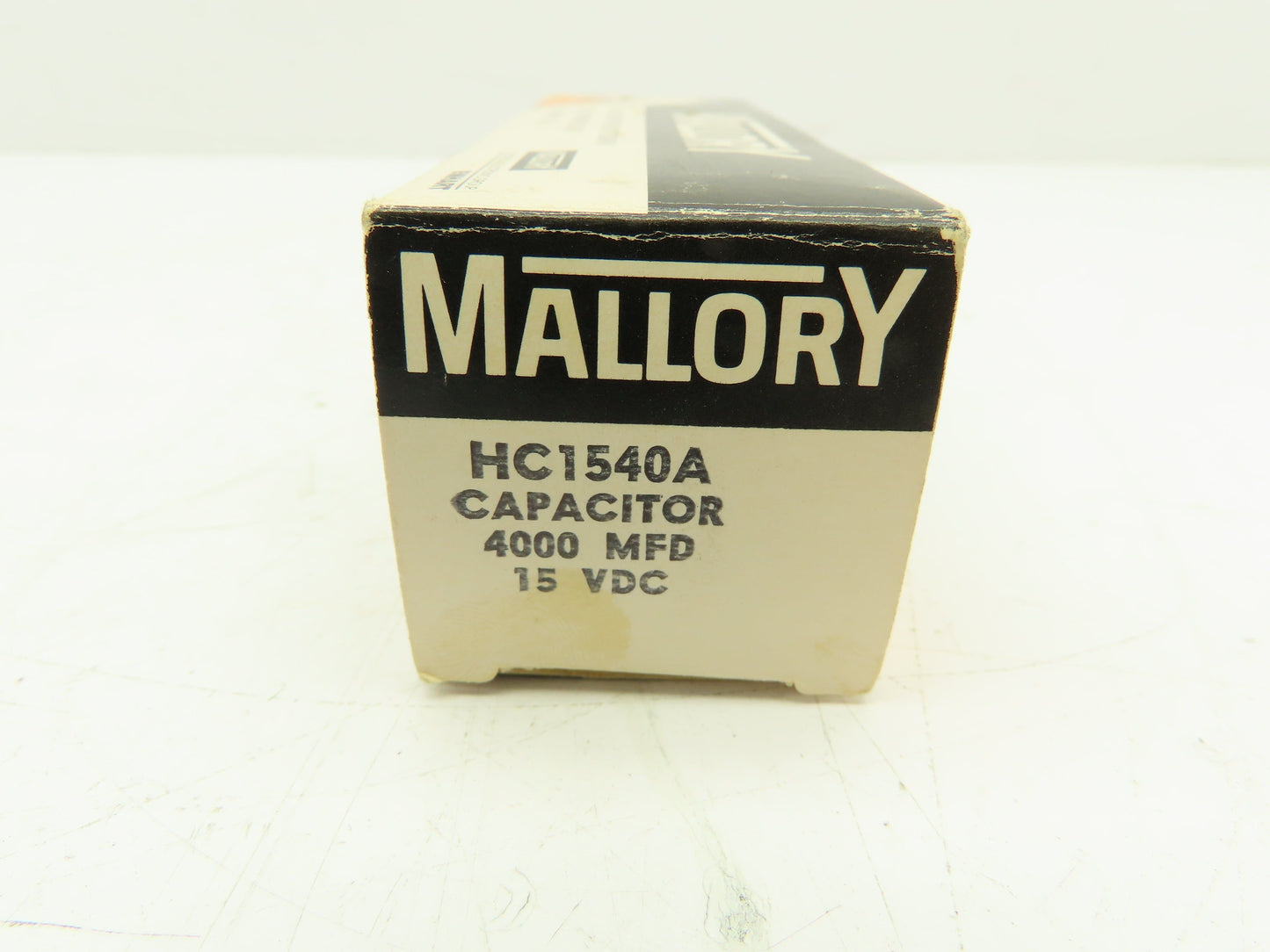 Mallory HC1540A Capacitor 4000MFD 15 VDC 4000uF