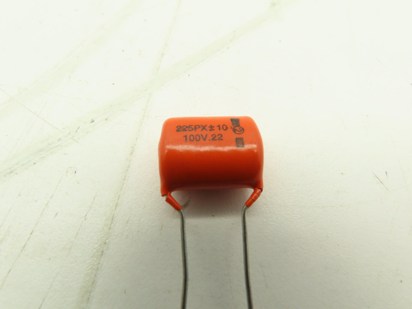 Sprague 225P Orange Drop Film Capacitor 0.22uF 10% 100VDC  LOT OF 8