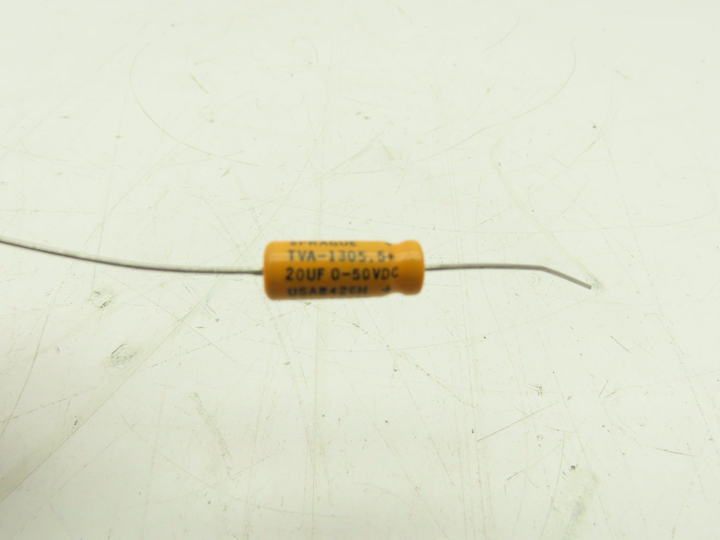 Sprague TVA-1305.5+ 20uF 0-50VDC Electrolytic Capacitor  LOT OF 10