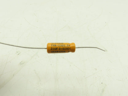 Sprague TVA-1305.5+ 20uF 0-50VDC Electrolytic Capacitor  LOT OF 10
