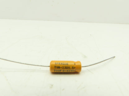 Sprague TVA-1305.5+ 20uF 0-50VDC Electrolytic Capacitor  LOT OF 10