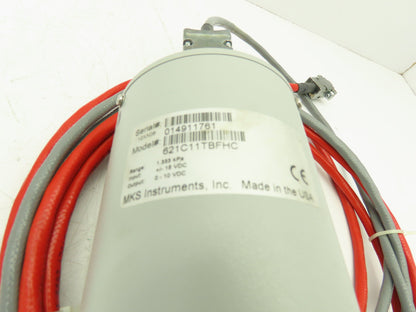 MKS 621C11TBFHC Remote Transducer 1.333 kPa 15VDC